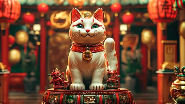 360 F 1137723666 OcGvfUigtTrEmGgmKB29zuEbUrNC7PwN - Maneki Neko Statue