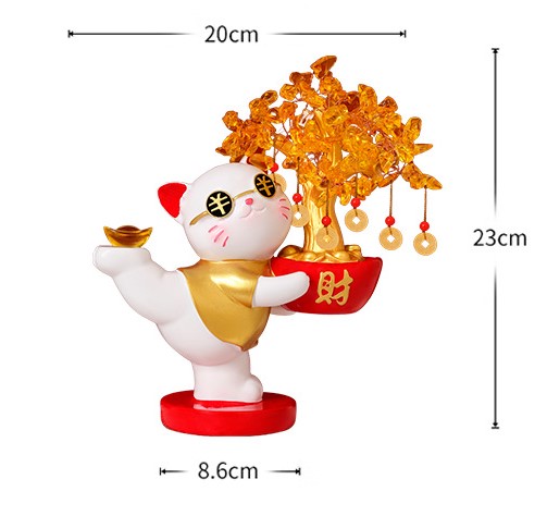 S4b0d3cad918b41a5a2e0d8d9b4439a85T - Maneki Neko Statue